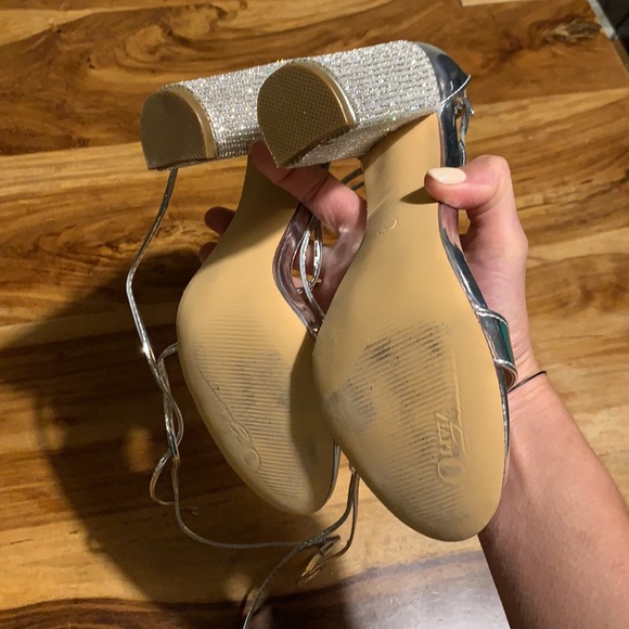 Olivia Jaymes Heels ✨✨Lace up sandals 👡 - Picture 5 of 5